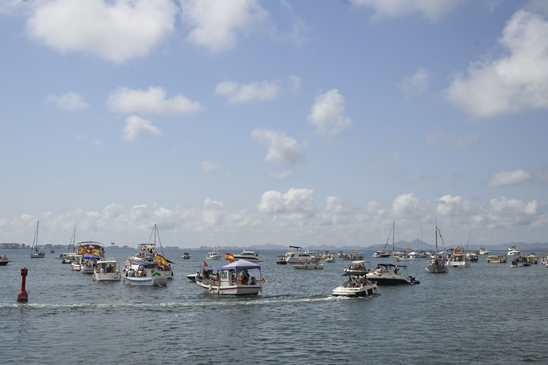 La procesión de la Virgen del Carmen en San Pedro del Pinatar, en imágenes