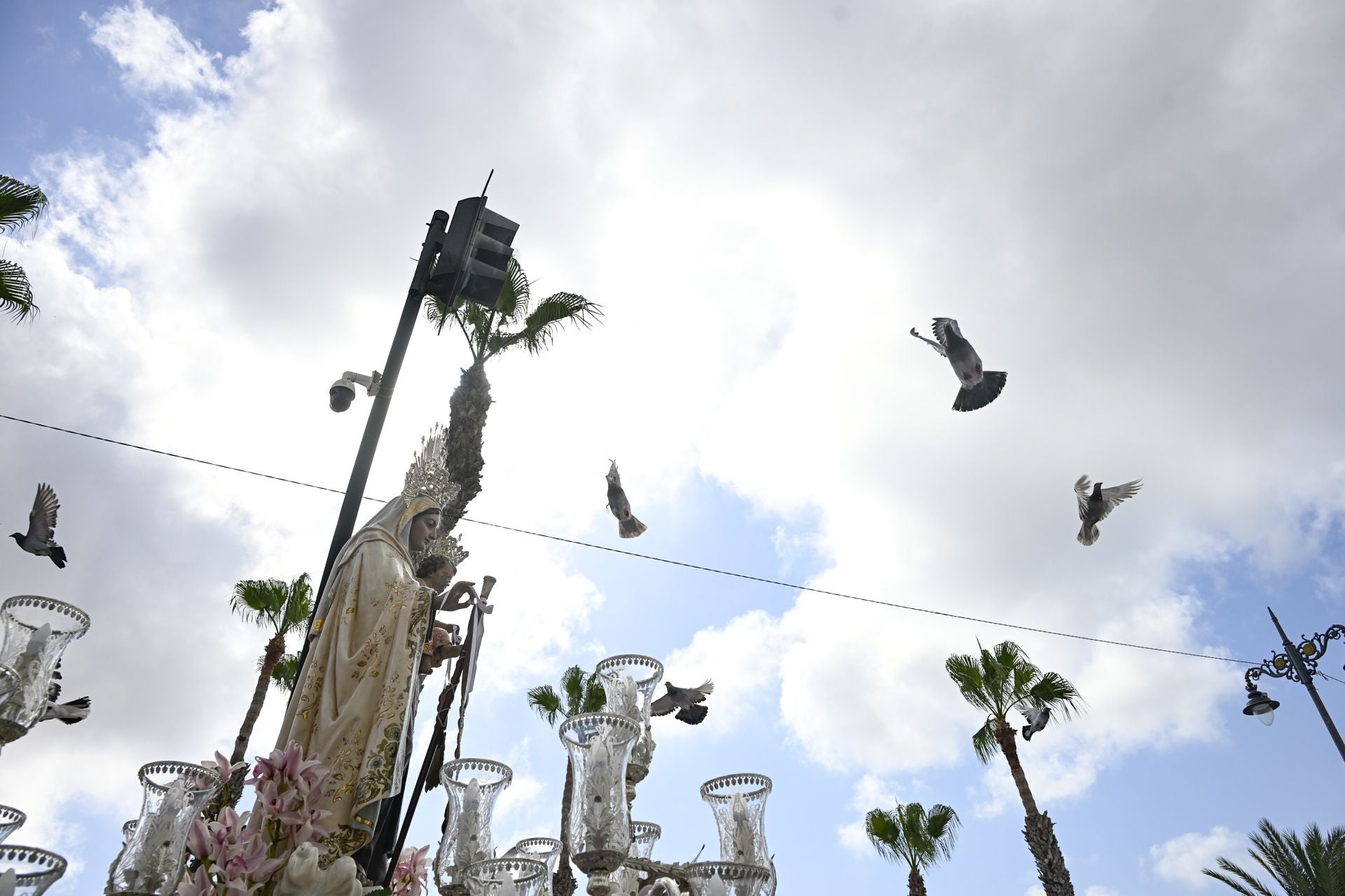 La procesión de la Virgen del Carmen en San Pedro del Pinatar, en imágenes