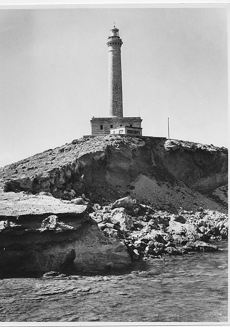 Imagen - Cabo de Palos. Fotografía para el libro 'Murcia, pueblos y paisajes', de Antonio de Hoyos (1956).