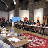 Imagen de la reunión del comité organizador de la efeméride.