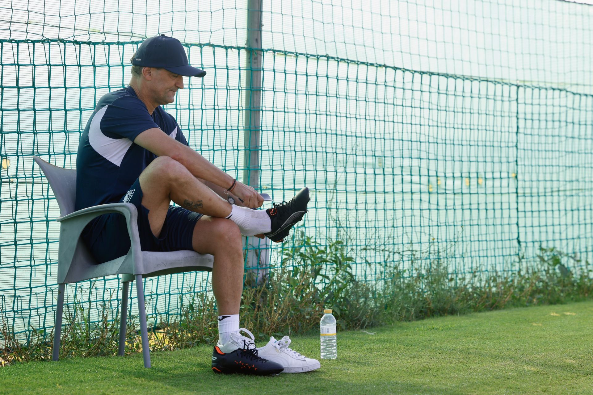 Primer entrenamiento de la temporada 2025-26 del Real Murcia, en imágenes