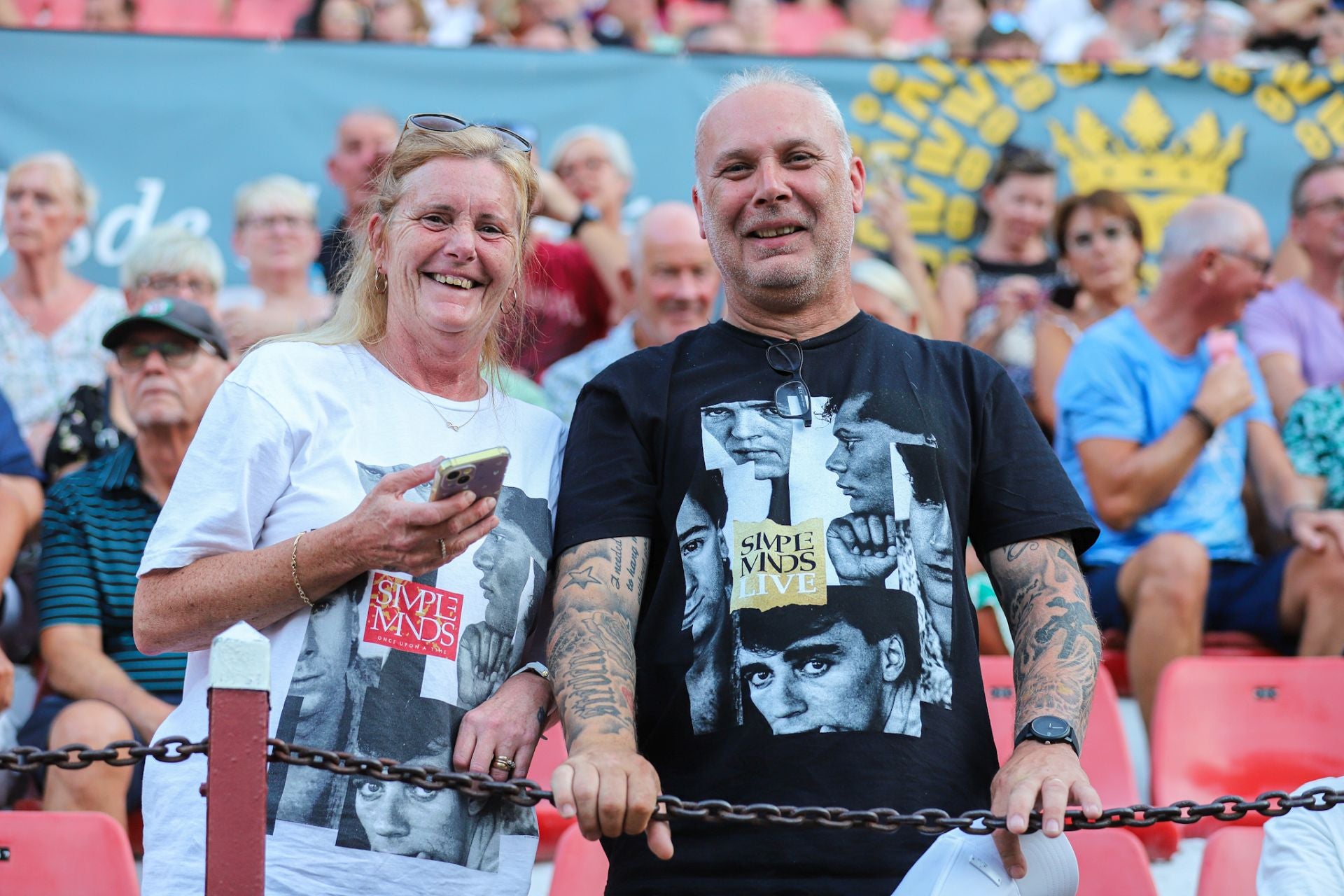 El concierto de Simple Minds en Murcia, en imágenes