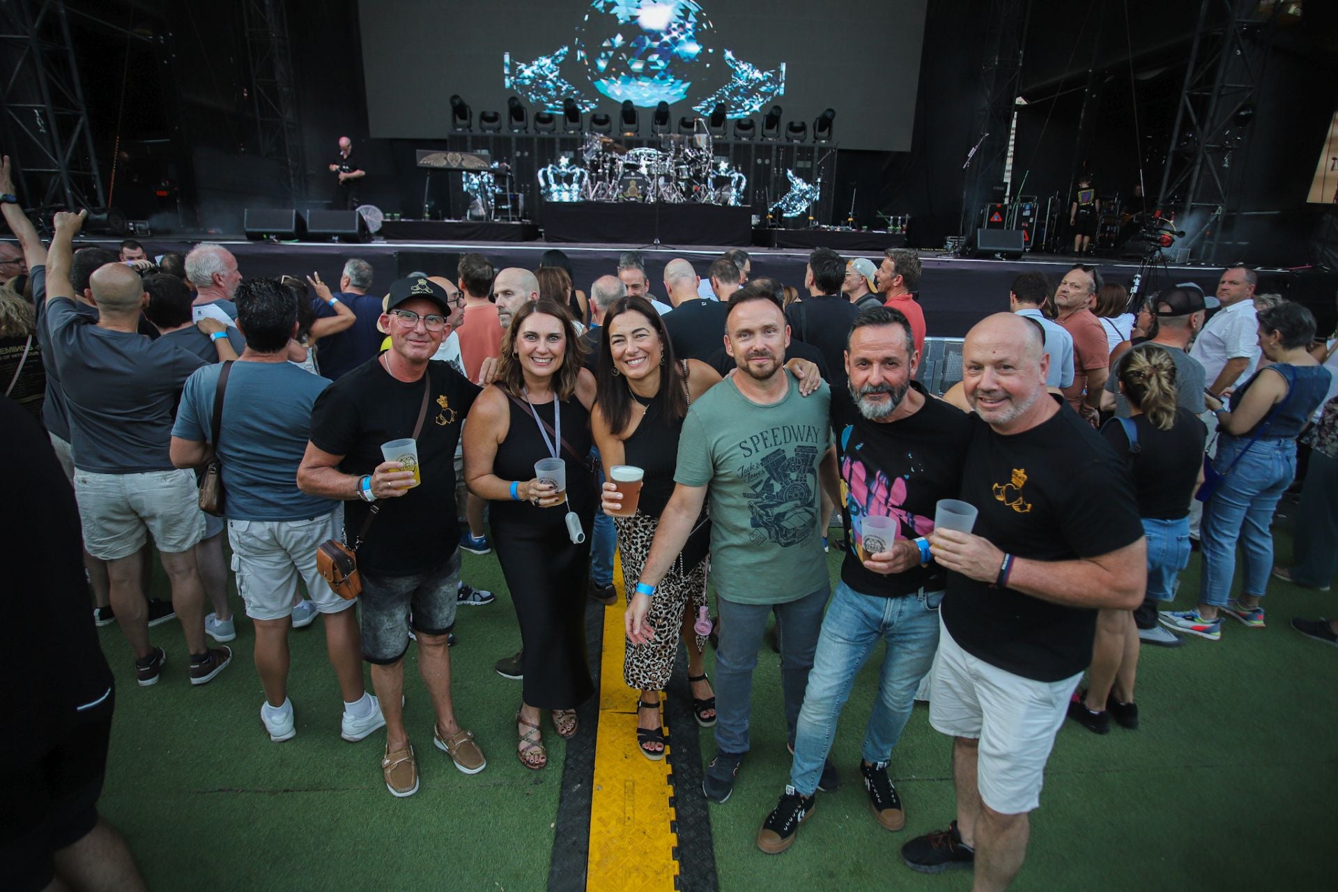 El concierto de Simple Minds en Murcia, en imágenes