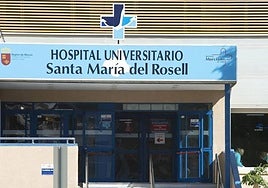 Entrada al hospital del Rosell, en una foto de archivo.