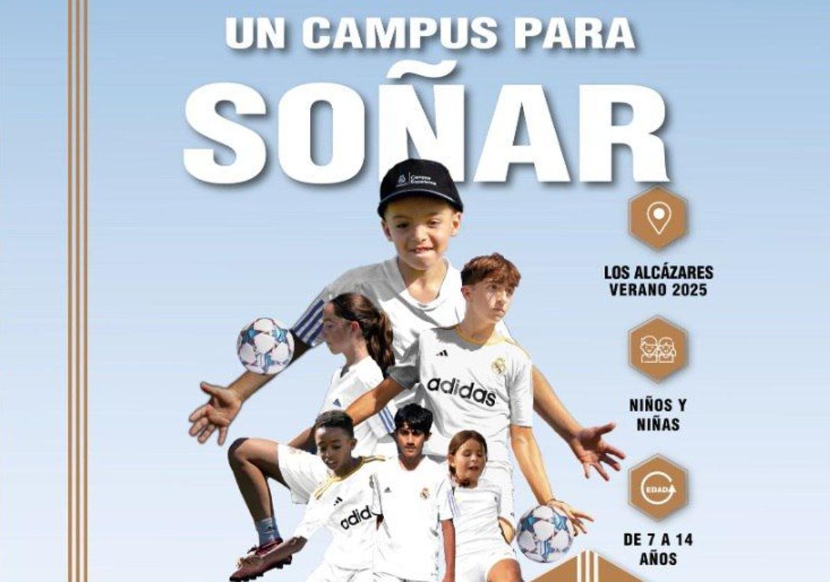 Cartel del Campus de la Fundación Experience.