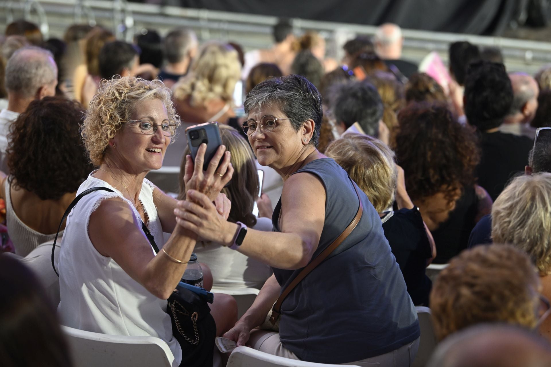 Las imágenes de los asistentes al concierto de Il Divo, suspendido por enfermedad