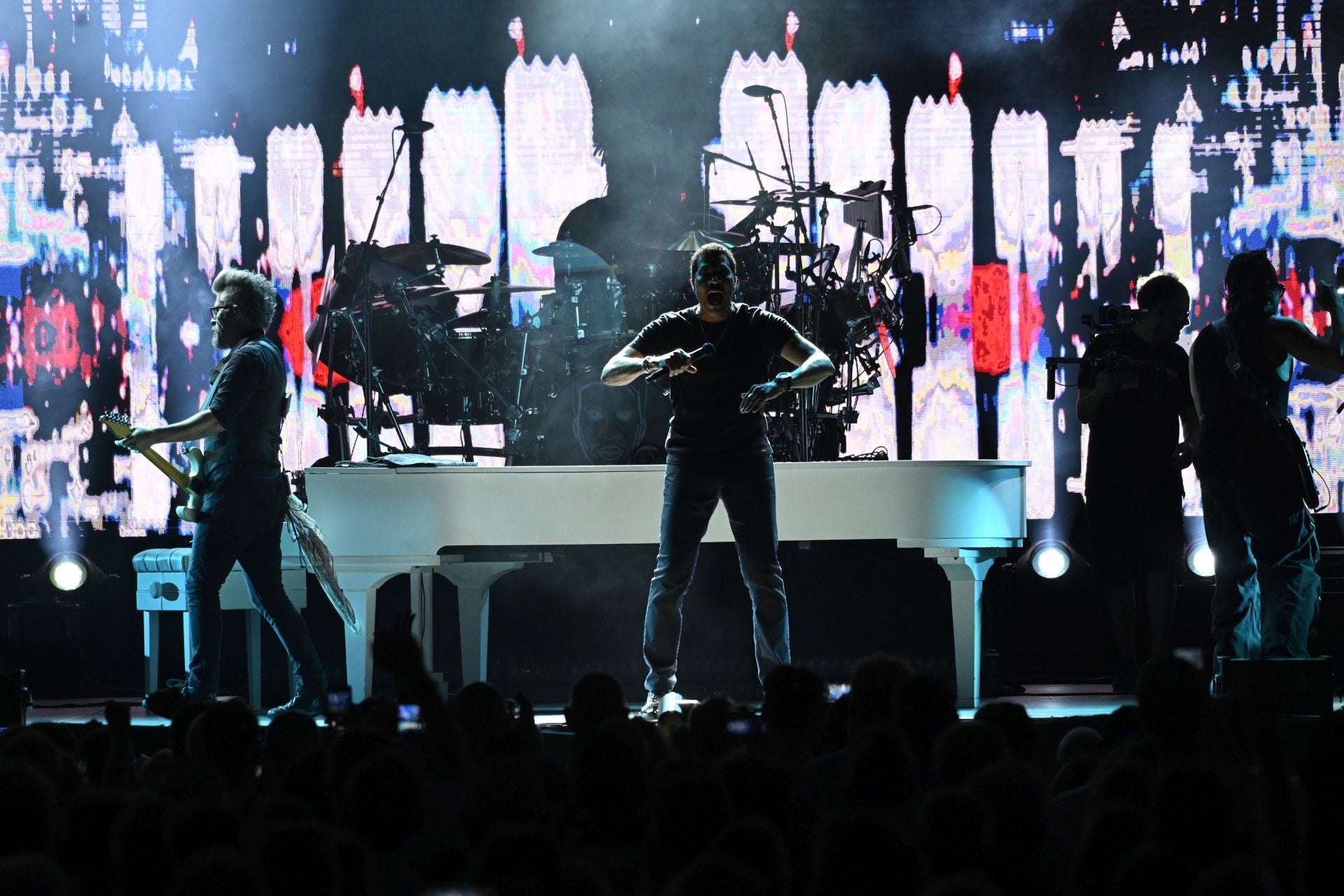 Concierto de Lionel Richie en Murcia, en imágenes