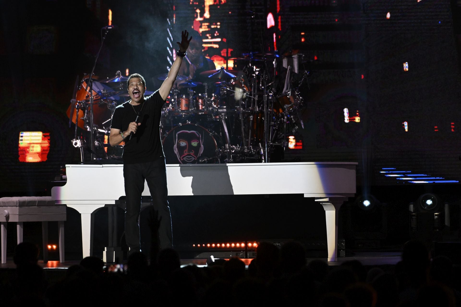 Concierto de Lionel Richie en Murcia, en imágenes