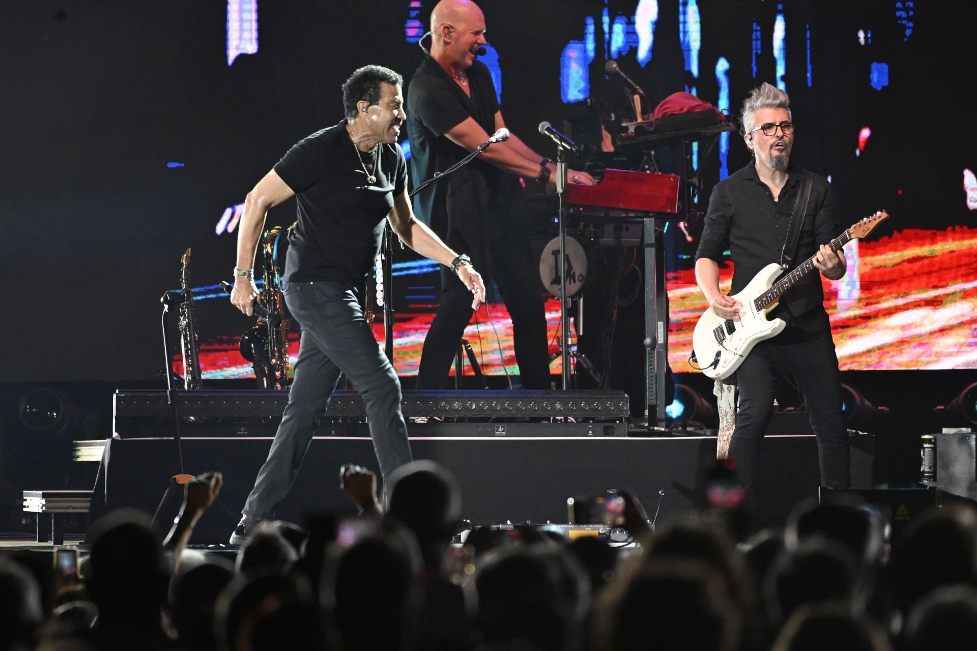 Concierto de Lionel Richie en Murcia, en imágenes