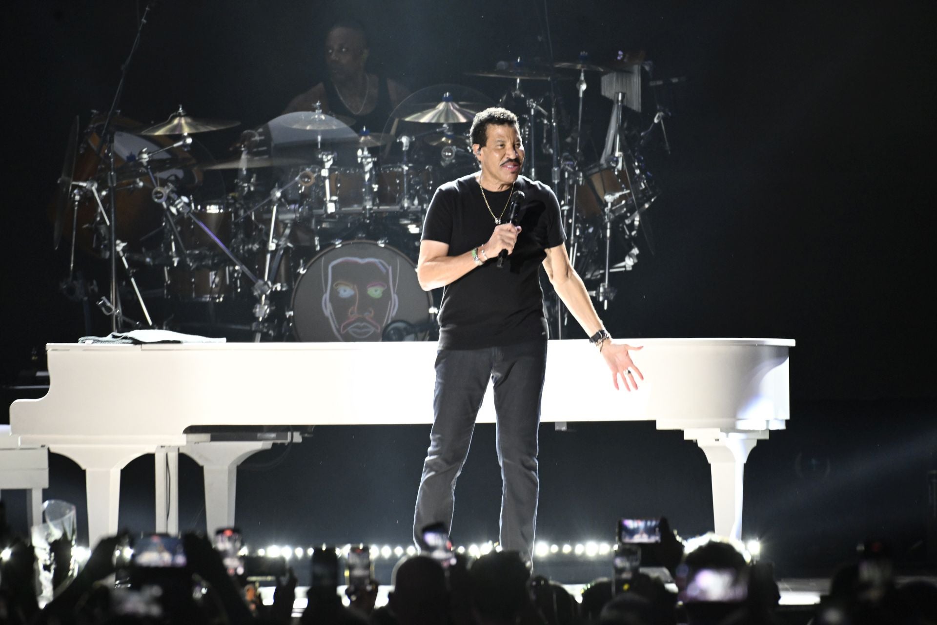 Concierto de Lionel Richie en Murcia, en imágenes