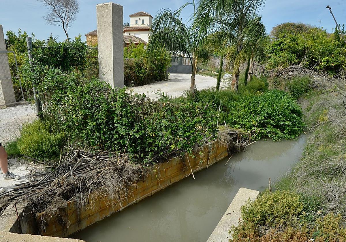 La acequia del Alfatego, uno de los elementos a proteger, en una foto de archivo.