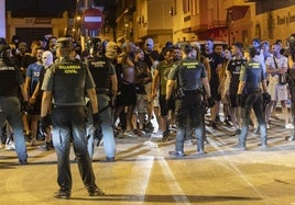 Los disturbios en Torre Pacheco el 13 de julio.