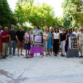 Presentación de los actos en el jardín del Rey Don Pedro.