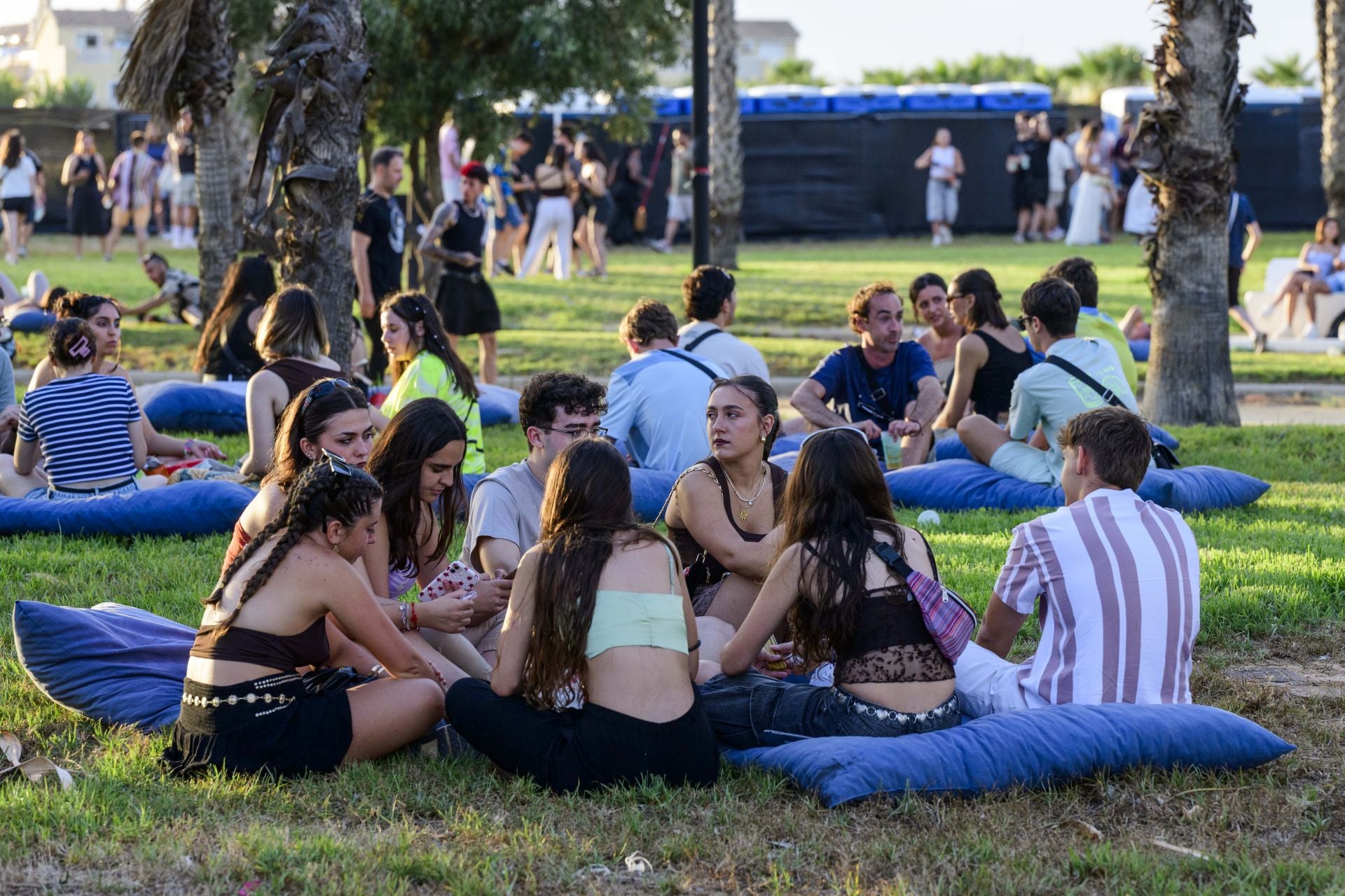El ambiente en los conciertos del Fan Futura Fest del viernes, en imágenes