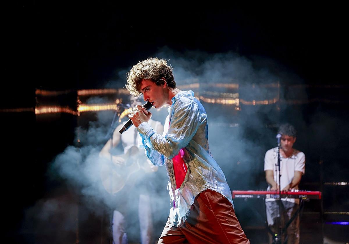 Guitarricadelafuente, este viernes, en parque Torres de Cartagena.