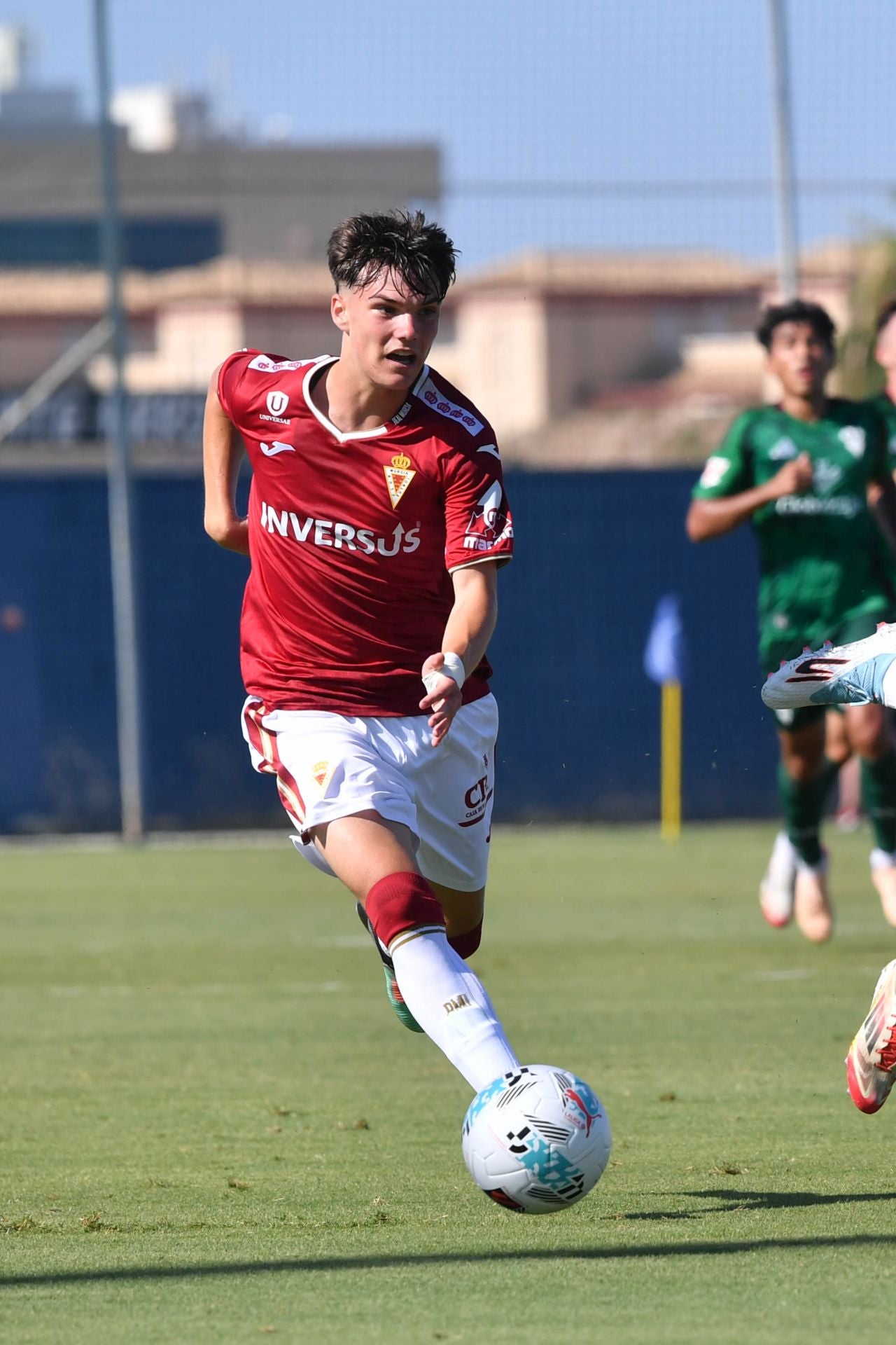 Las imágenes del partido de pretemporada entre el Real Murcia y el Albacete Balompié