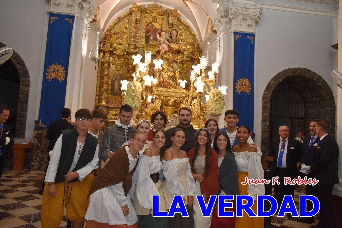 Imágenes del traslado de la Virgen de las Maravillas para abrir el Año Jubilar en Cehegín