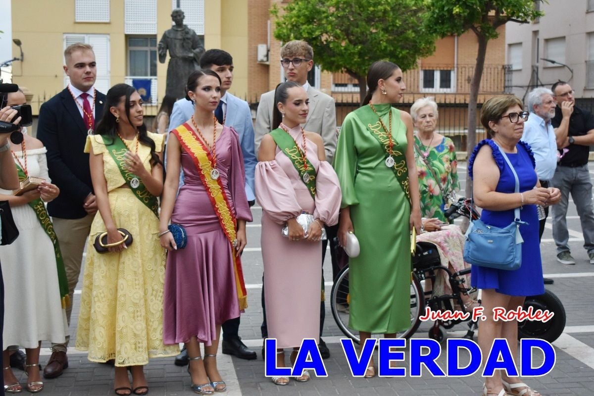 Imágenes del traslado de la Virgen de las Maravillas para abrir el Año Jubilar en Cehegín