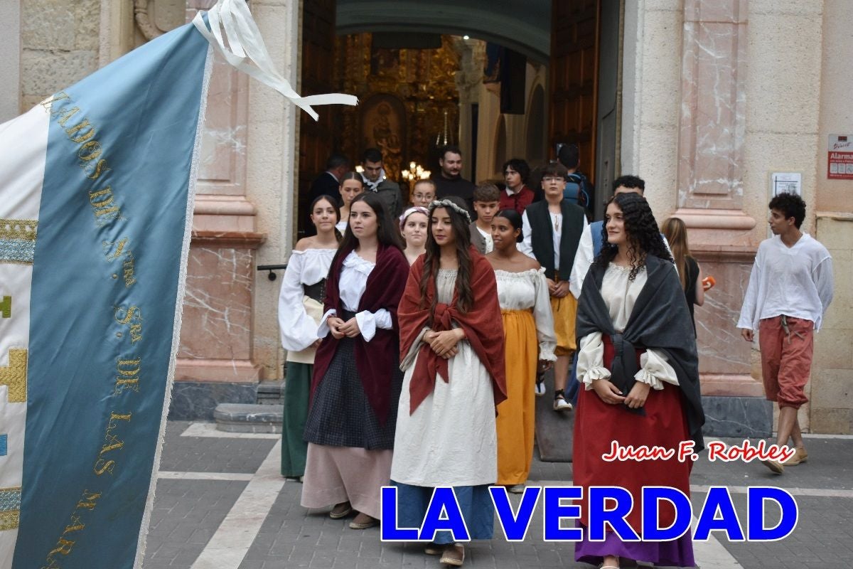 Imágenes del traslado de la Virgen de las Maravillas para abrir el Año Jubilar en Cehegín