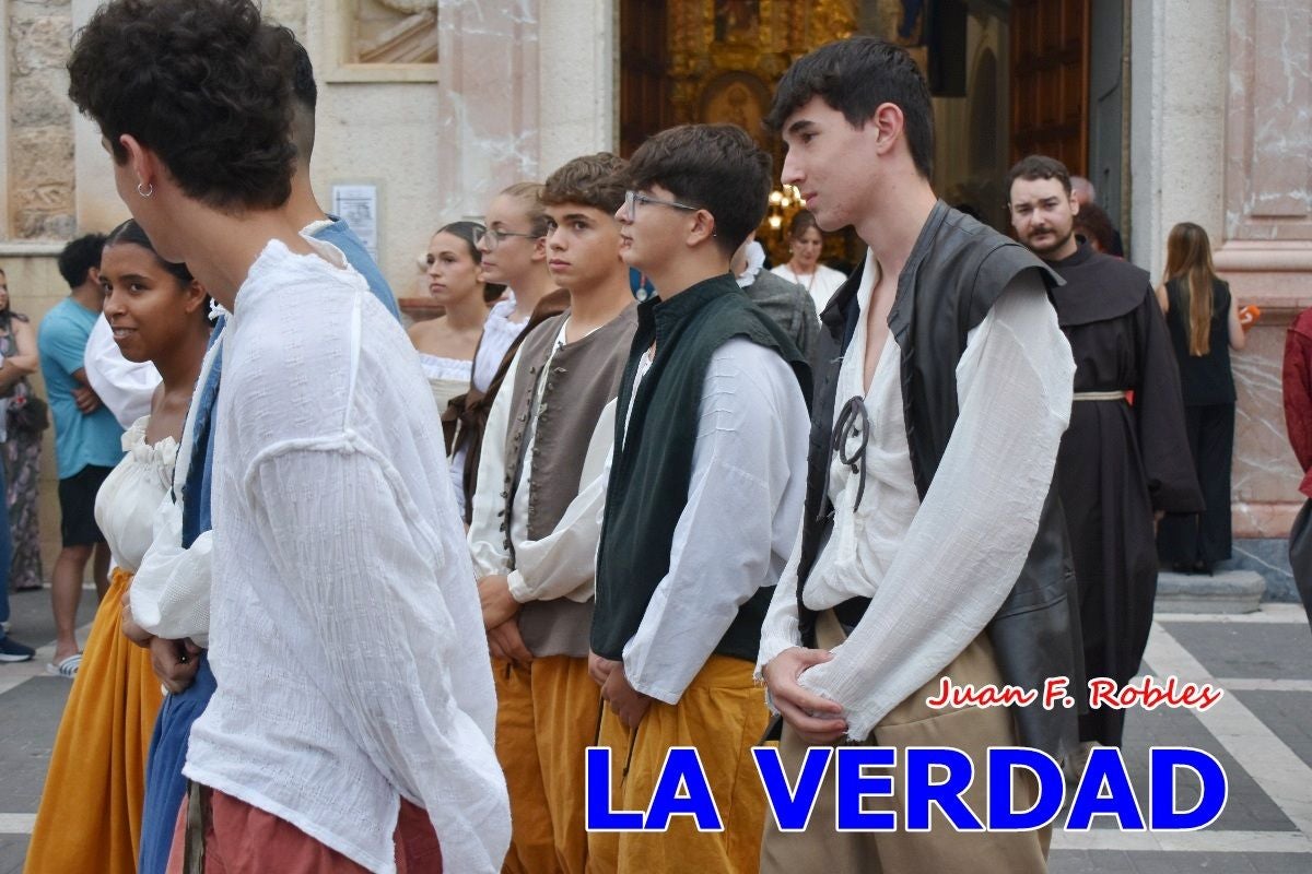 Imágenes del traslado de la Virgen de las Maravillas para abrir el Año Jubilar en Cehegín