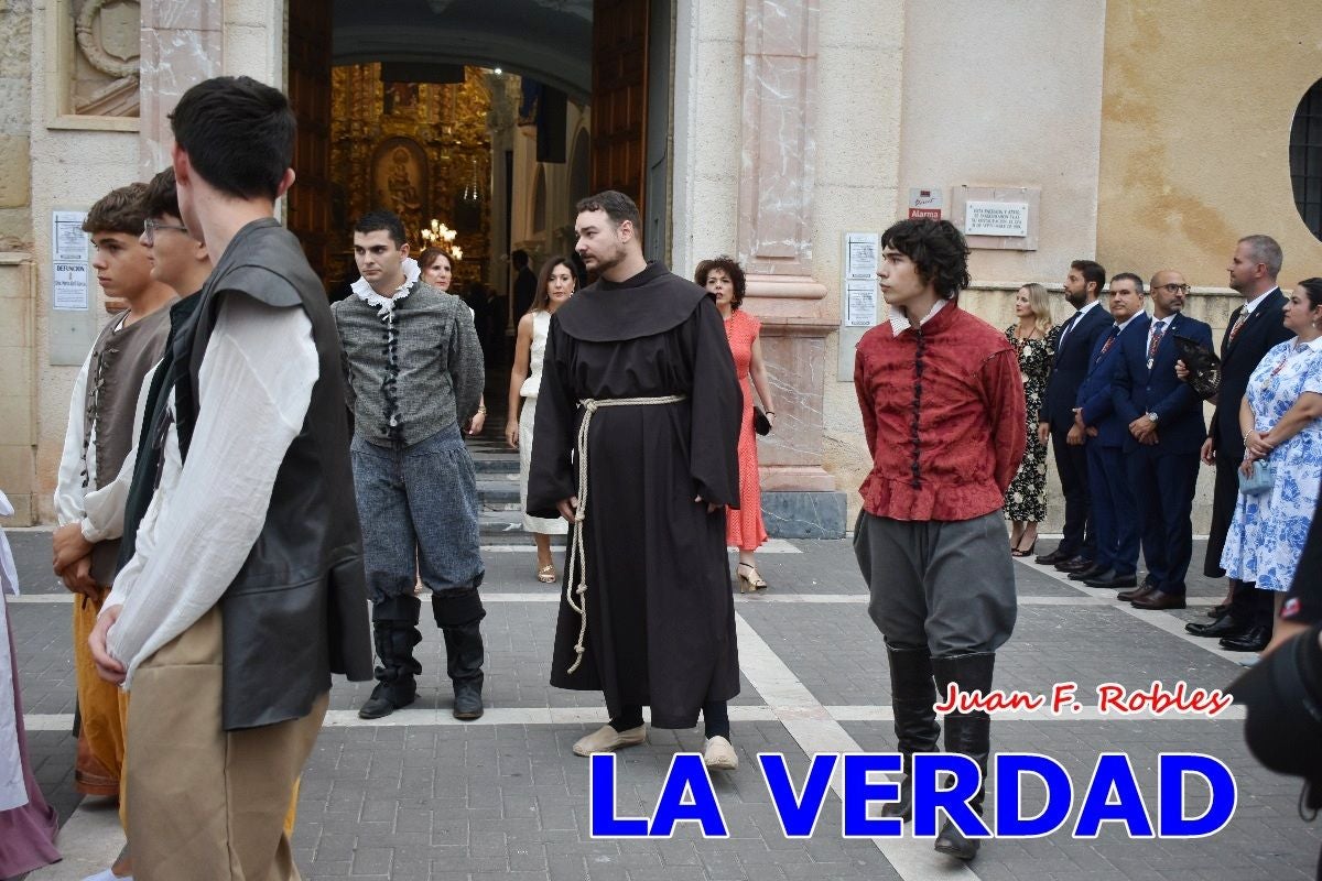 Imágenes del traslado de la Virgen de las Maravillas para abrir el Año Jubilar en Cehegín