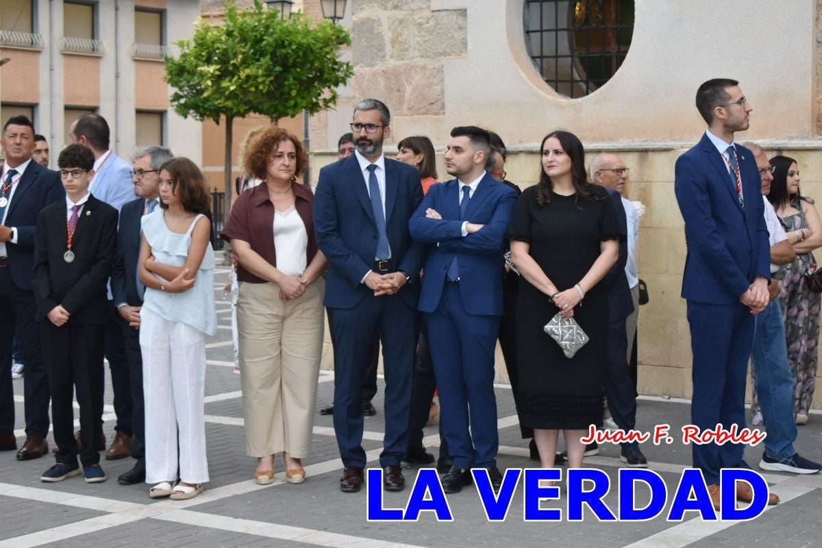 Imágenes del traslado de la Virgen de las Maravillas para abrir el Año Jubilar en Cehegín