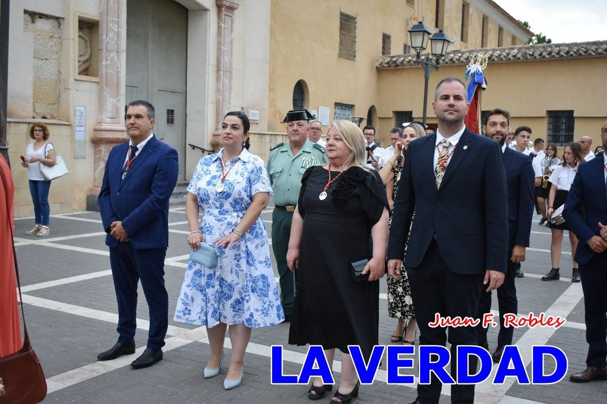 Imágenes del traslado de la Virgen de las Maravillas para abrir el Año Jubilar en Cehegín