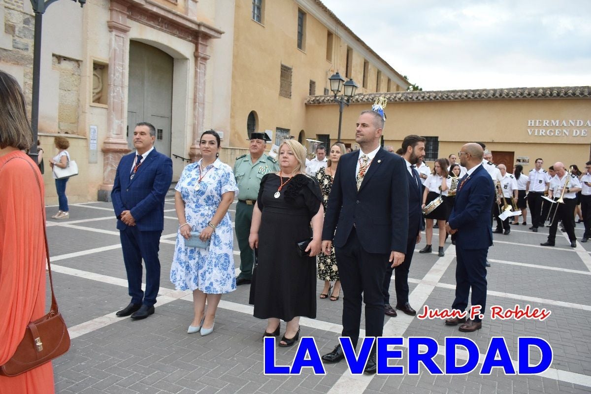 Imágenes del traslado de la Virgen de las Maravillas para abrir el Año Jubilar en Cehegín