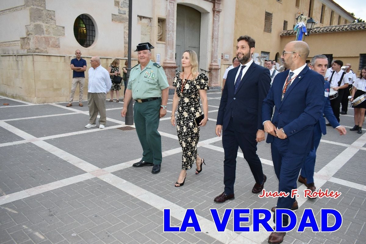 Imágenes del traslado de la Virgen de las Maravillas para abrir el Año Jubilar en Cehegín