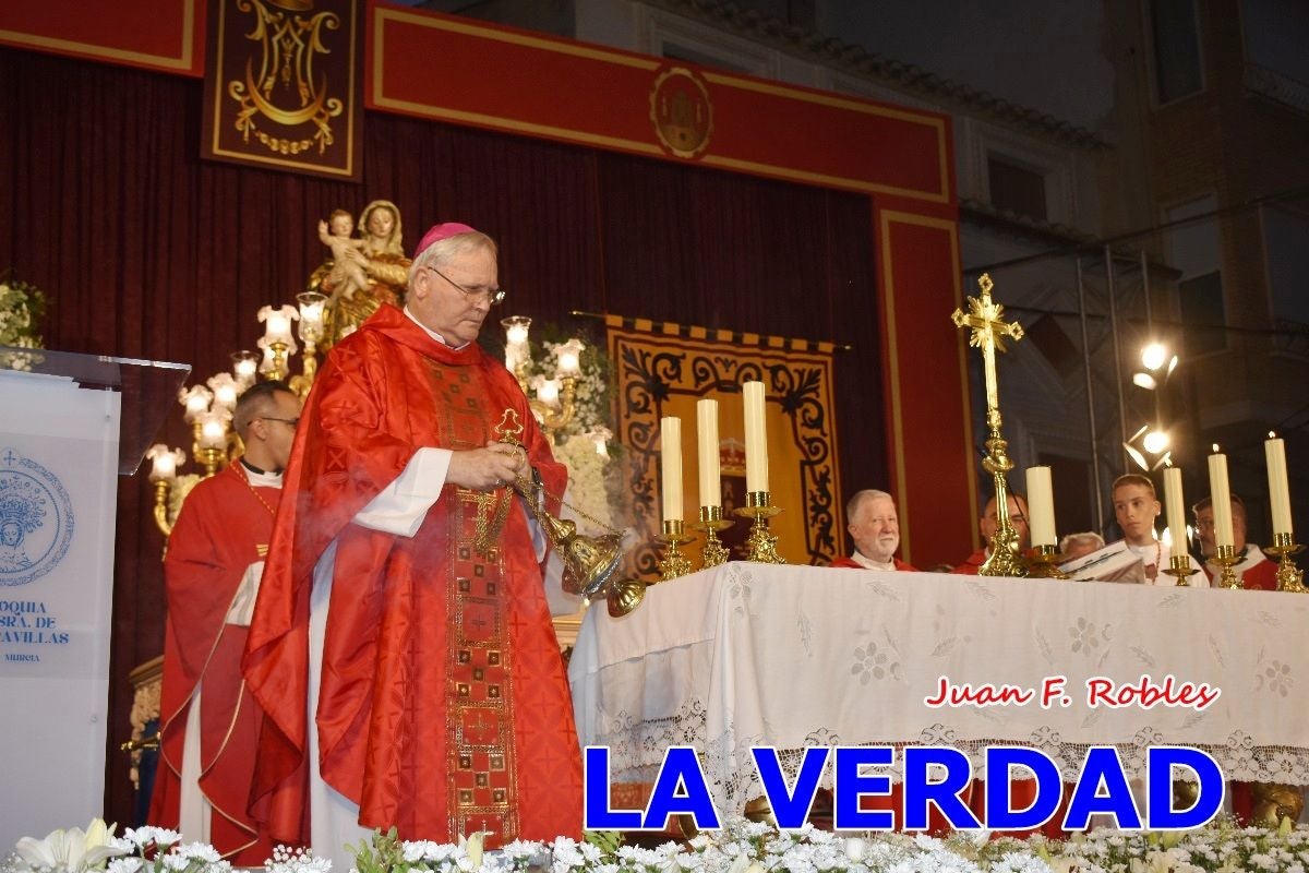Imágenes de la Misa Solemne de la Apertura del Año Jubilar de la Virgen de las Maravillas en Cehegín