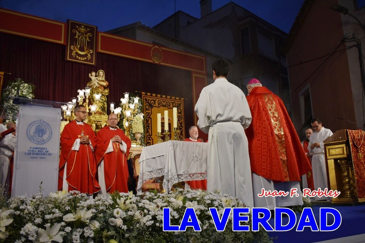 Imágenes de la Misa Solemne de la Apertura del Año Jubilar de la Virgen de las Maravillas en Cehegín