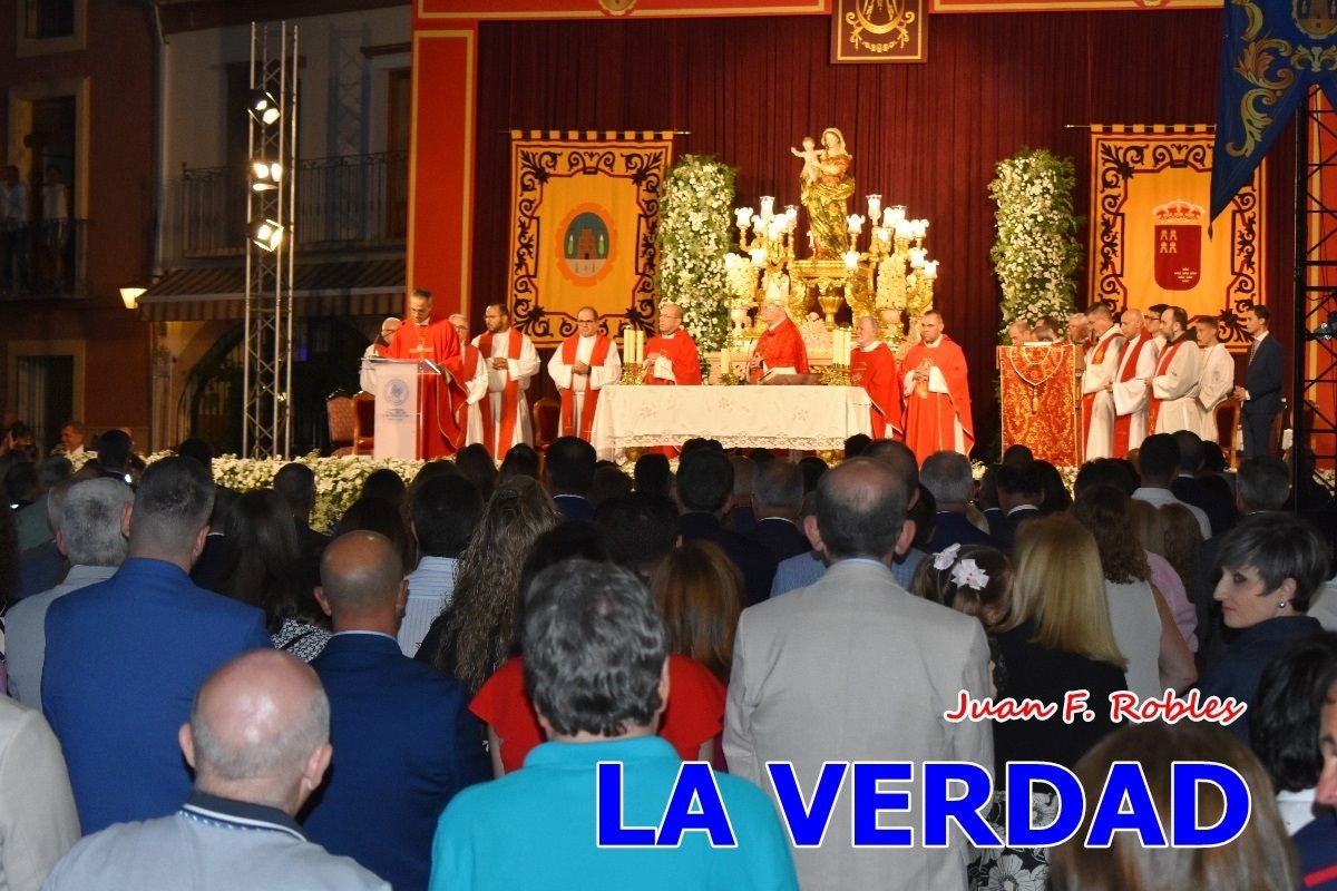 Imágenes de la Misa Solemne de la Apertura del Año Jubilar de la Virgen de las Maravillas en Cehegín