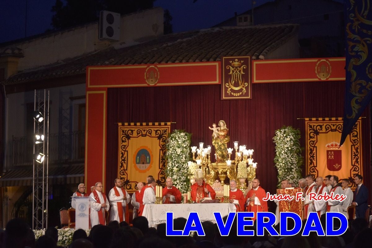 Imágenes de la Misa Solemne de la Apertura del Año Jubilar de la Virgen de las Maravillas en Cehegín