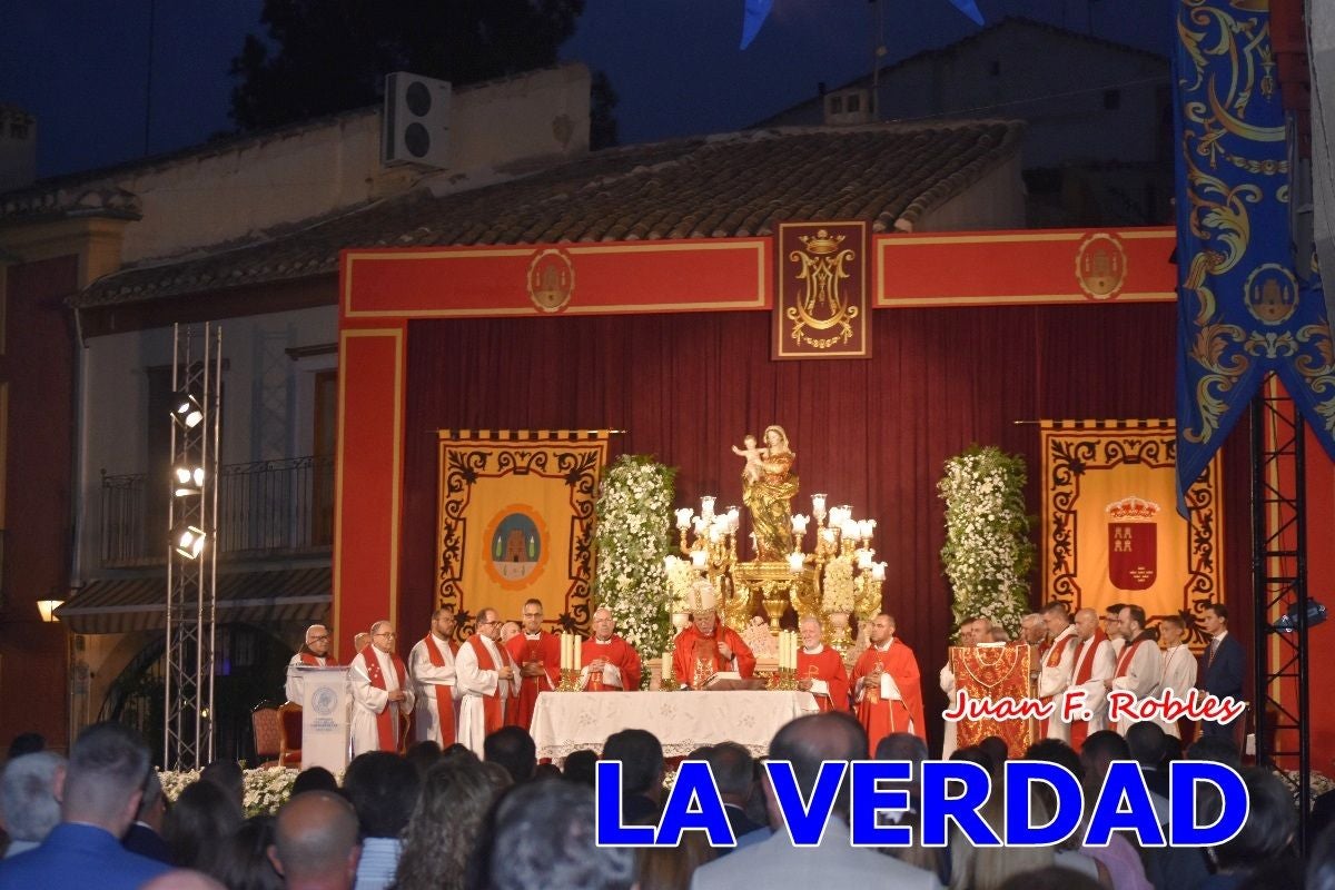 Imágenes de la Misa Solemne de la Apertura del Año Jubilar de la Virgen de las Maravillas en Cehegín
