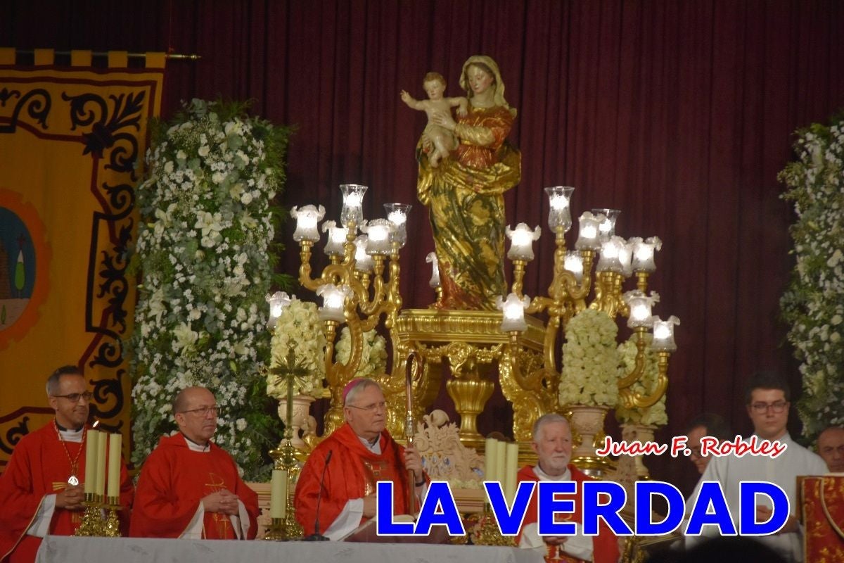 Imágenes de la Misa Solemne de la Apertura del Año Jubilar de la Virgen de las Maravillas en Cehegín