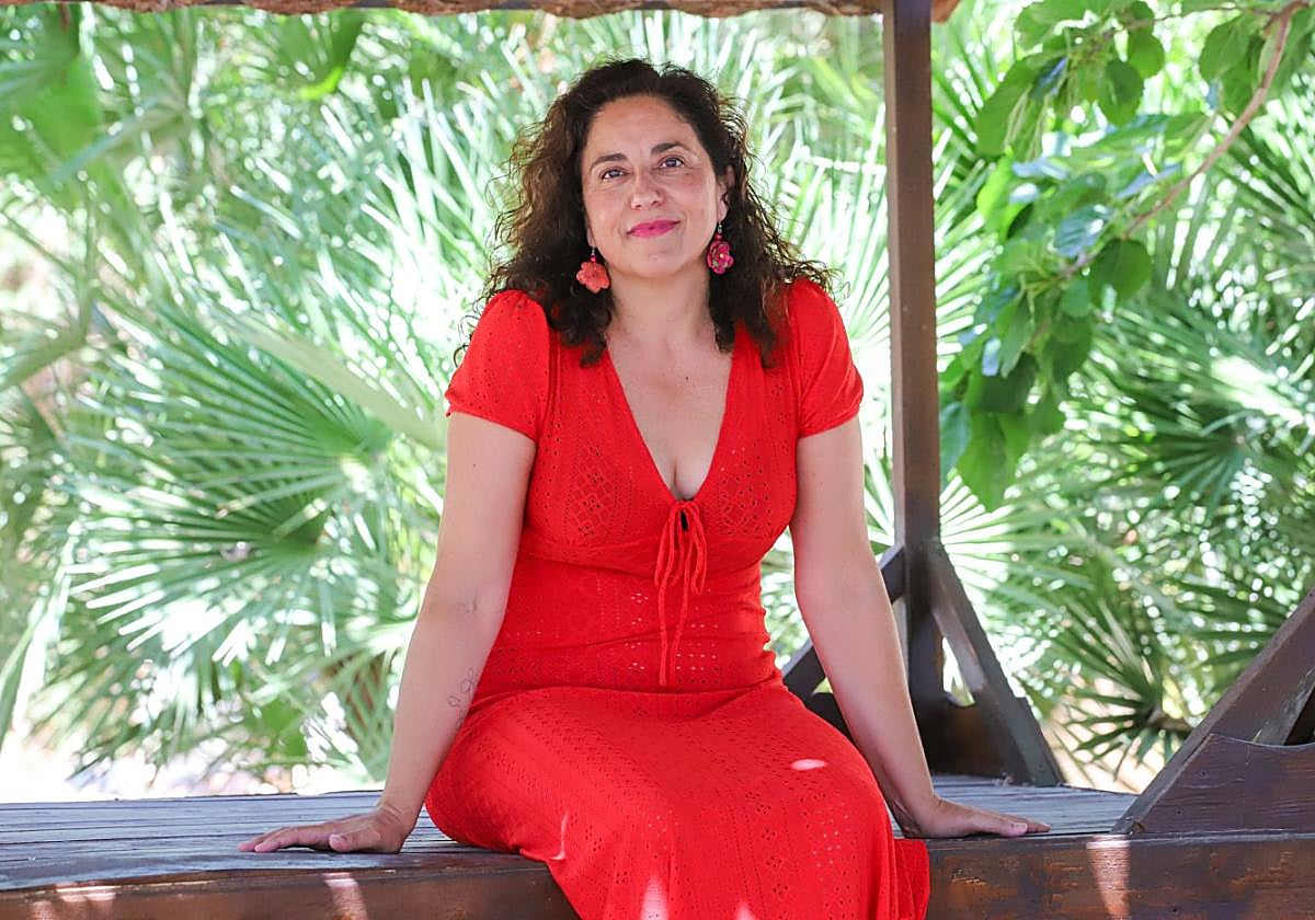 Marta Ferrero pasa el verano en Campoamor, cerca del restaurante de su marido.