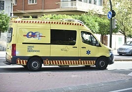 Una ambulancia en una imagen de archivo.