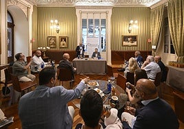 Periodismo en el Círculo de Economía, en imágenes