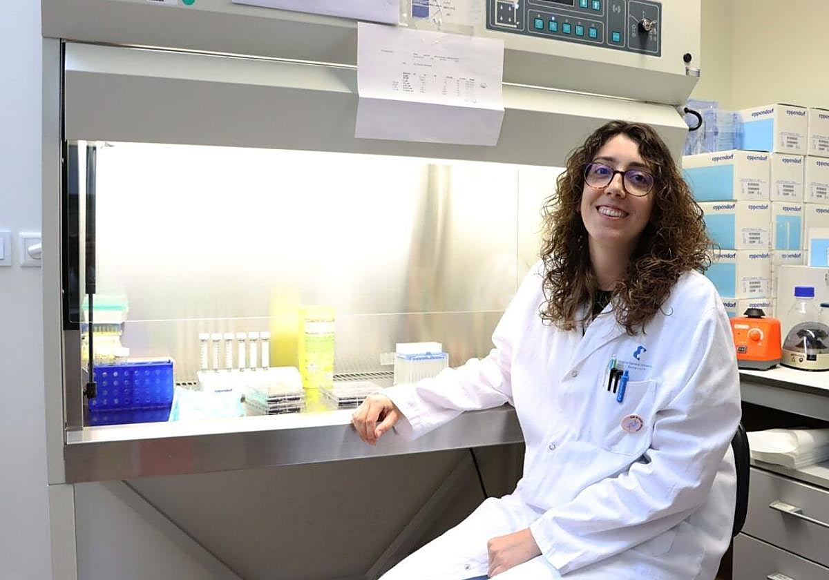 La investigadora, Ana Albaladejo González.