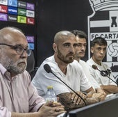 Un momento de la presentación de los jugadores este miércoles.