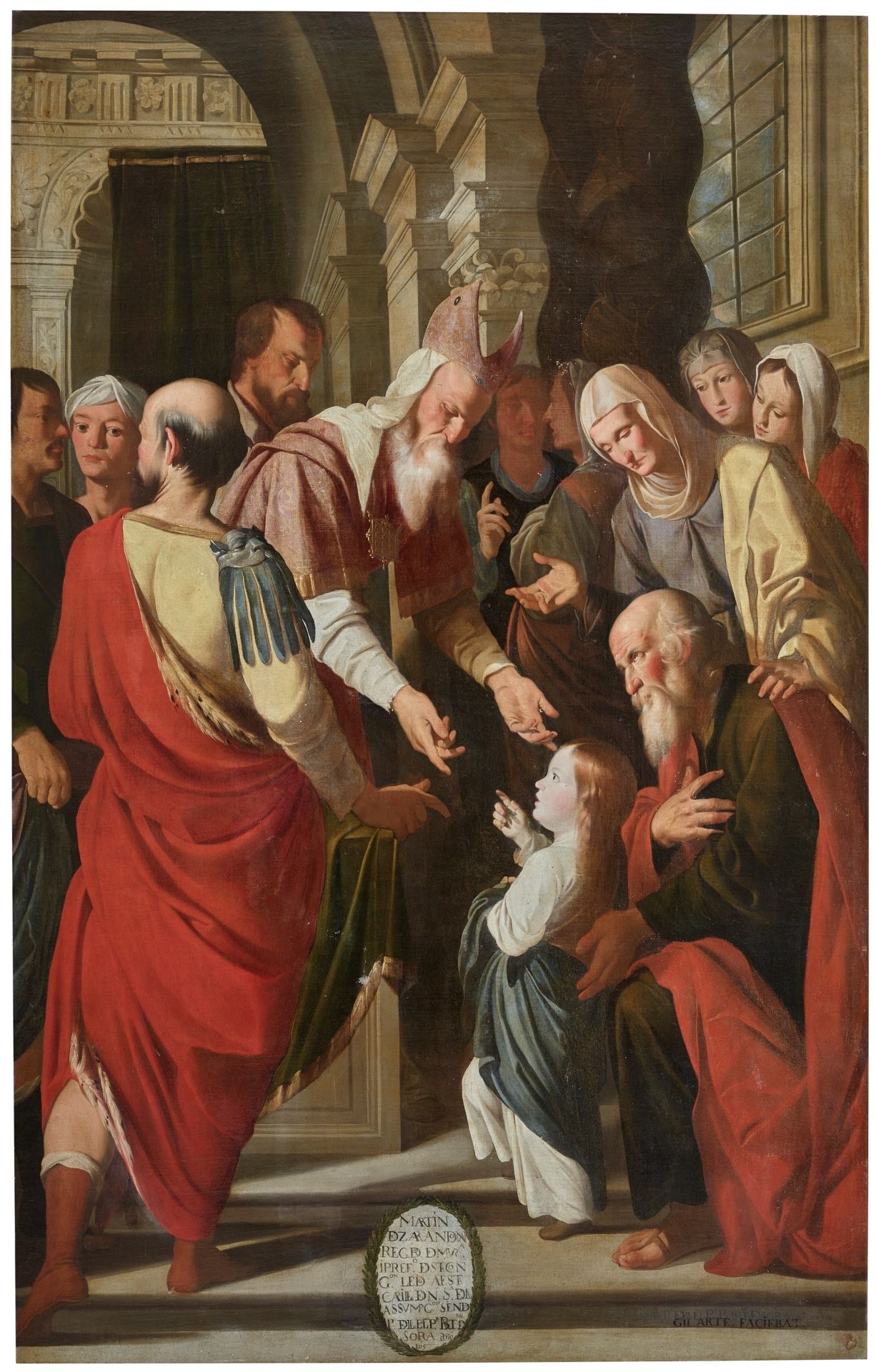 'Presentación de la Virgen en el Templo'.