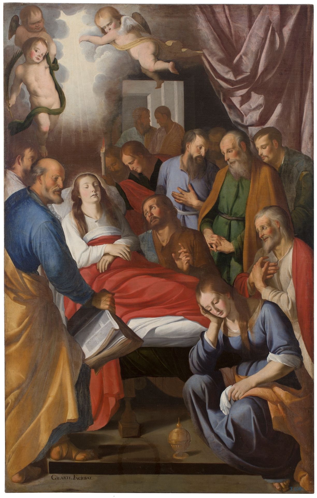 'El tránsito de la Virgen'.