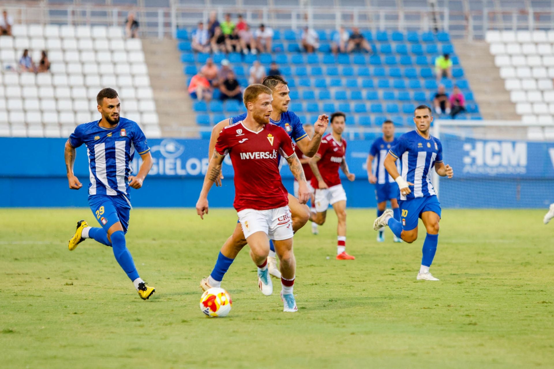 El Real Murcia gana el VII Trofeo Alcalde de Lorca al imponerse al Lorca Deportiva, en imágenes