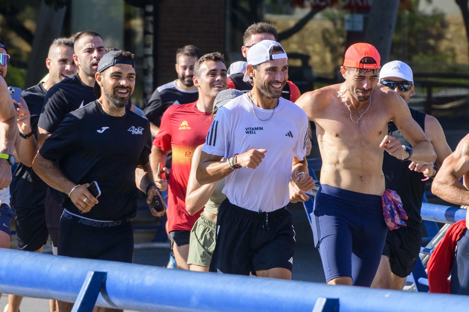 El reto de Sergio Turull &#039;Pitufollow&#039; en Murcia, en imágenes