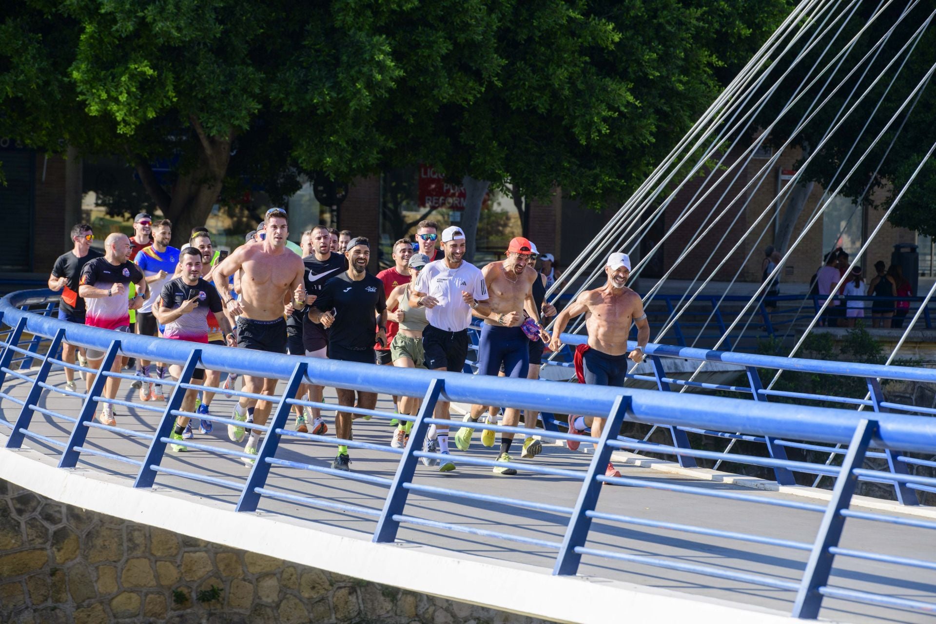 El reto de Sergio Turull &#039;Pitufollow&#039; en Murcia, en imágenes