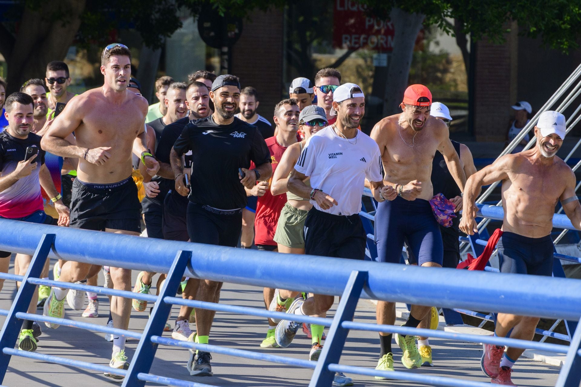 El reto de Sergio Turull &#039;Pitufollow&#039; en Murcia, en imágenes