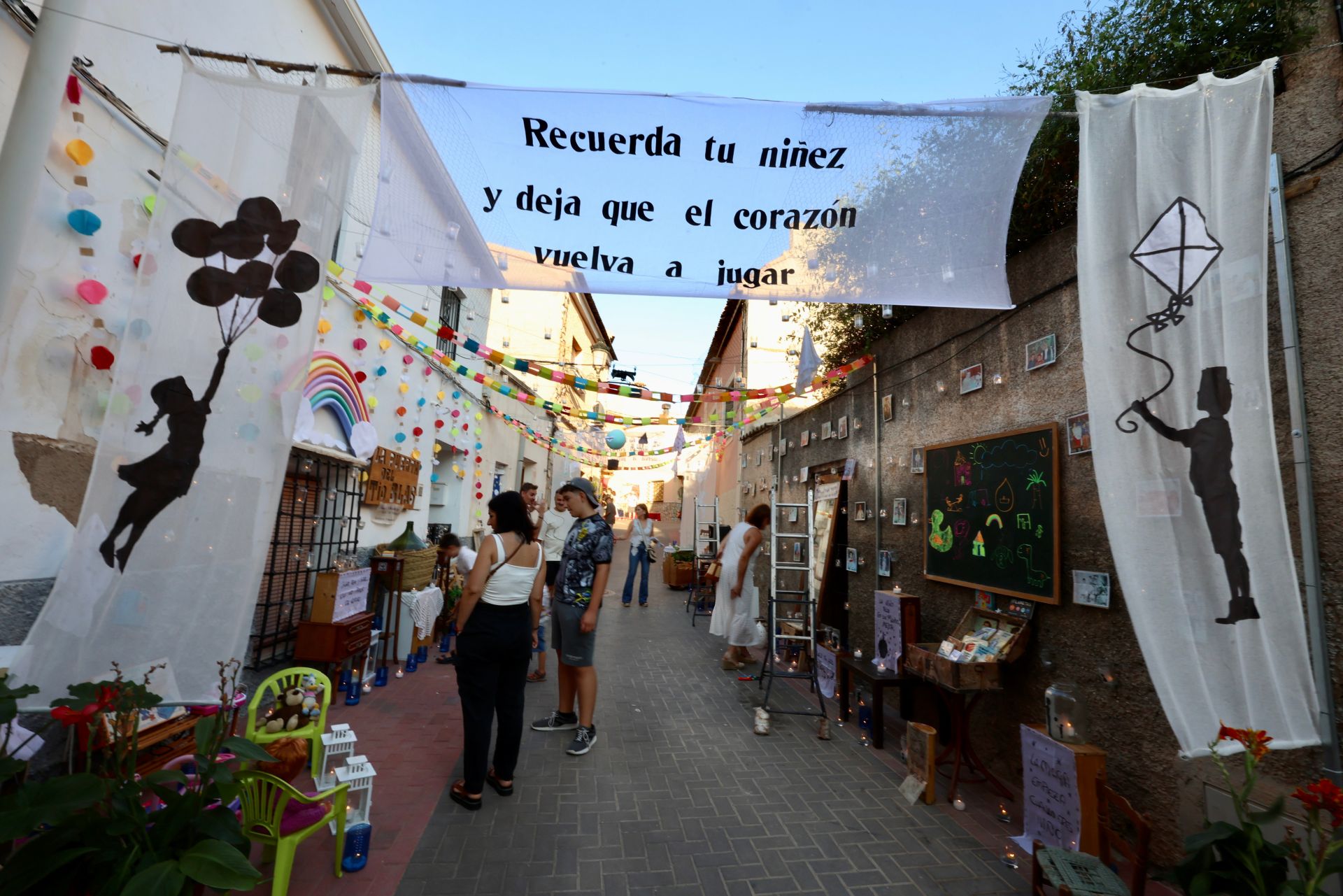 En imágenes, la Noche en Vela de Aledo