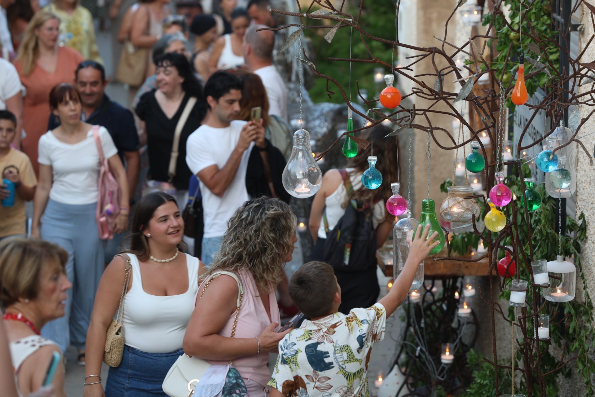 En imágenes, la Noche en Vela de Aledo