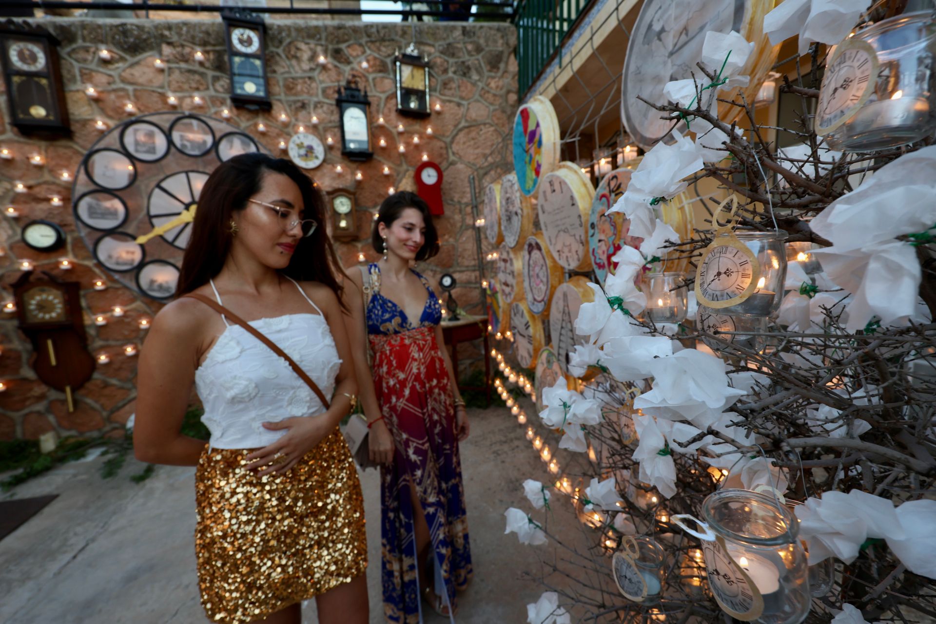 En imágenes, la Noche en Vela de Aledo