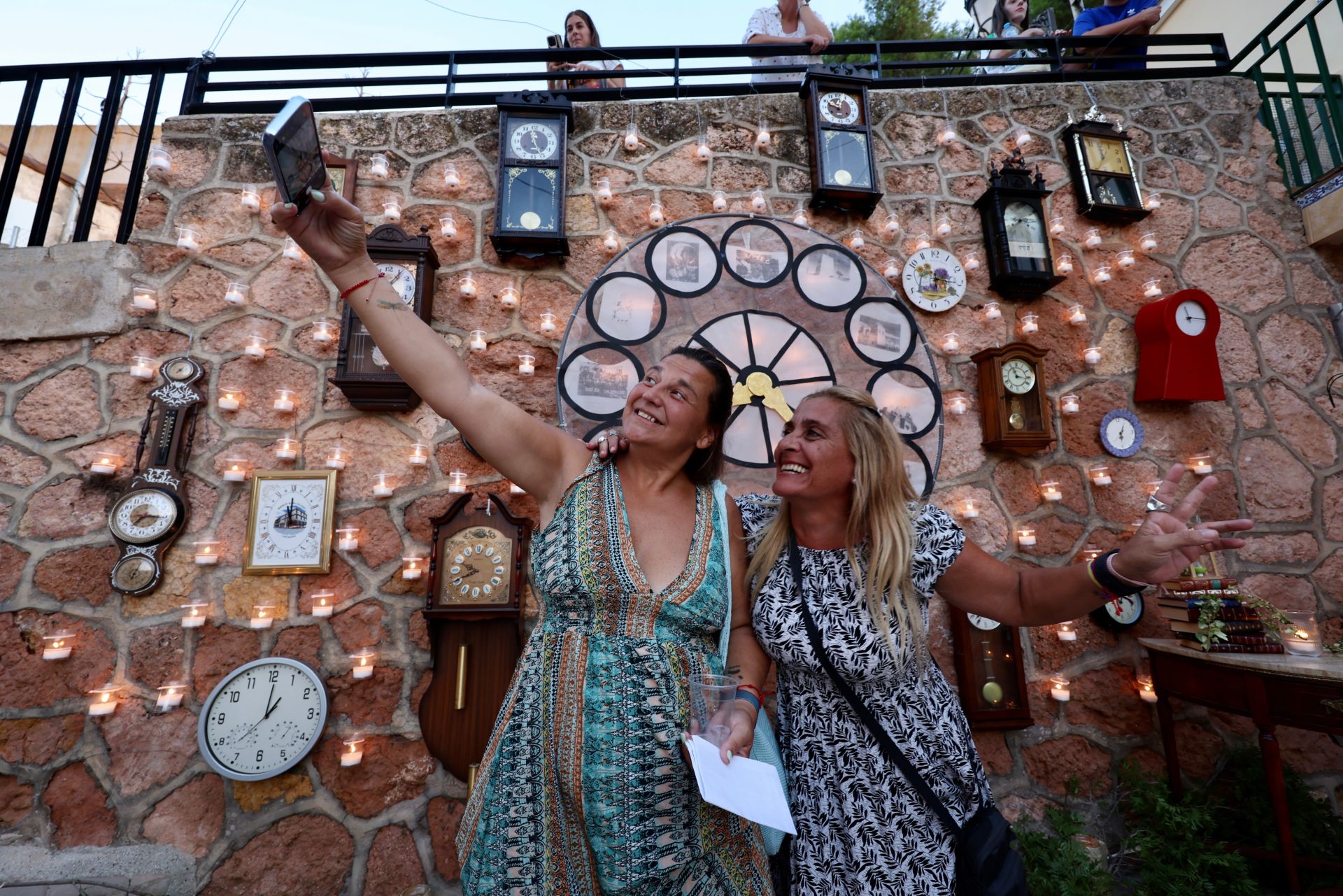 En imágenes, la Noche en Vela de Aledo